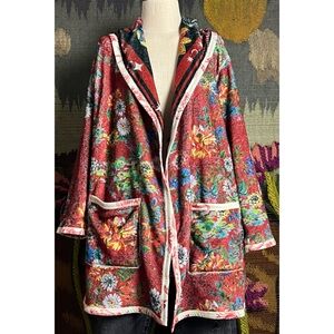 Johnny Was Joan Sherpa Reversible Jacket PXL